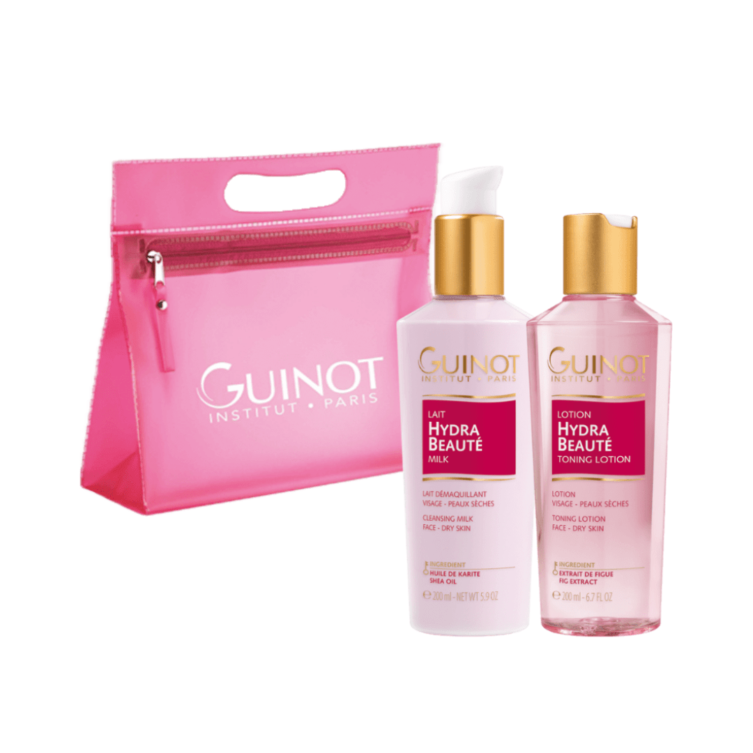 Guinot goes Pink - Set mit Lait und Lotion Hydra Beauté